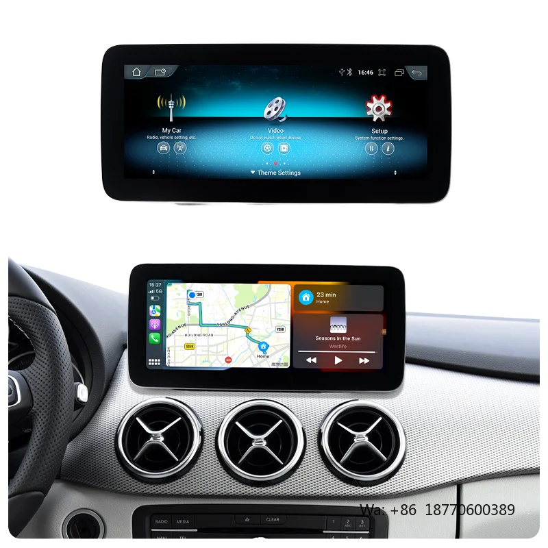 10.25''12.3" Android Multimedia Player Car Audio Upgrade Screen for Mercedes Benz GLA/A/B NTG 4.5 13-15 Car Android Player view 2