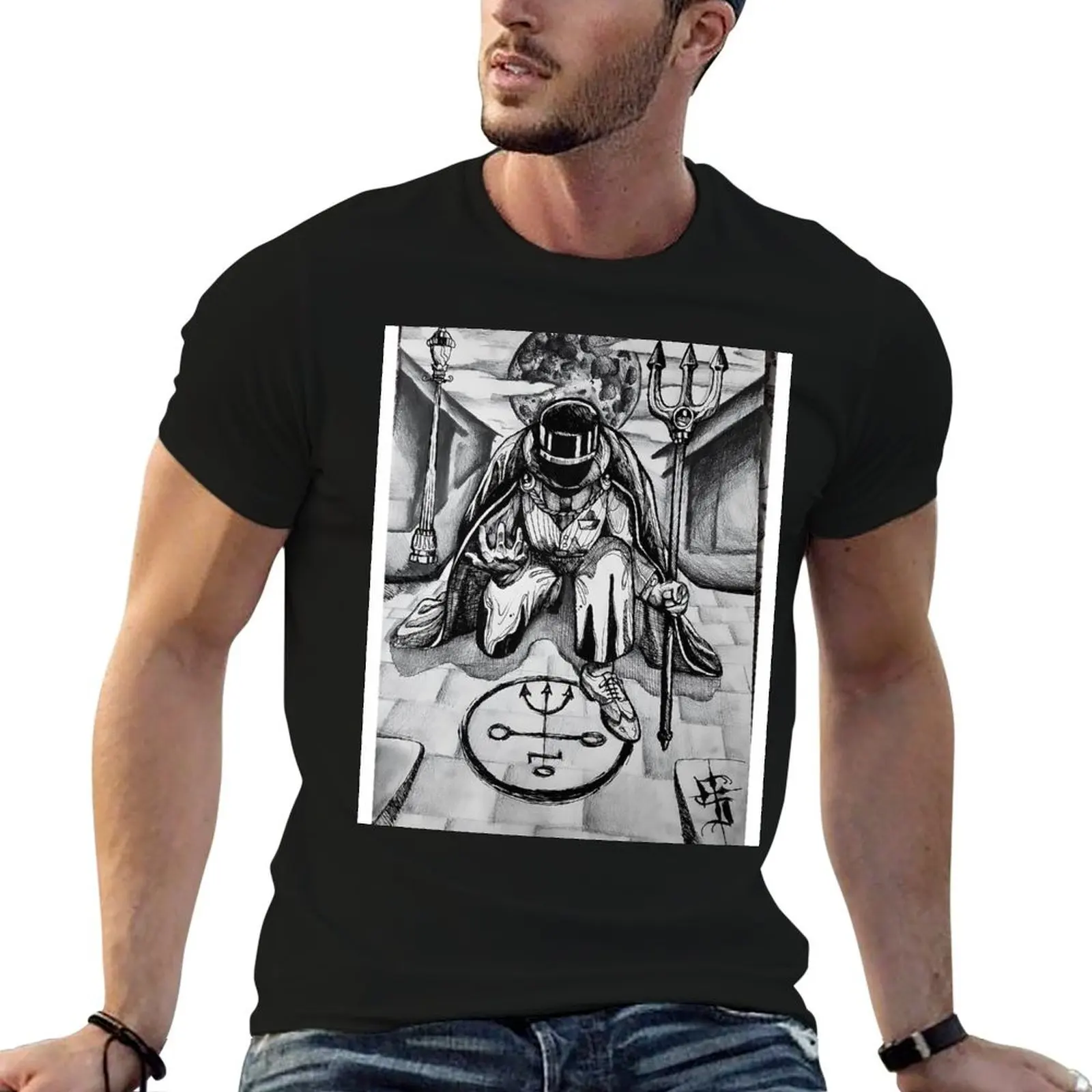 Camiseta Tranca Rua das Almas, camiseta informal para hombre, camisetas de marca de lujo de alta calidad, camiseta lisa para hombre