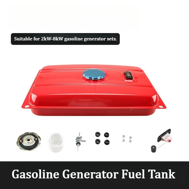 Generator Fuel Tank 2KW-8KW With Fuel Cap Switch Filter Complete Kit For 168F 188F Engine