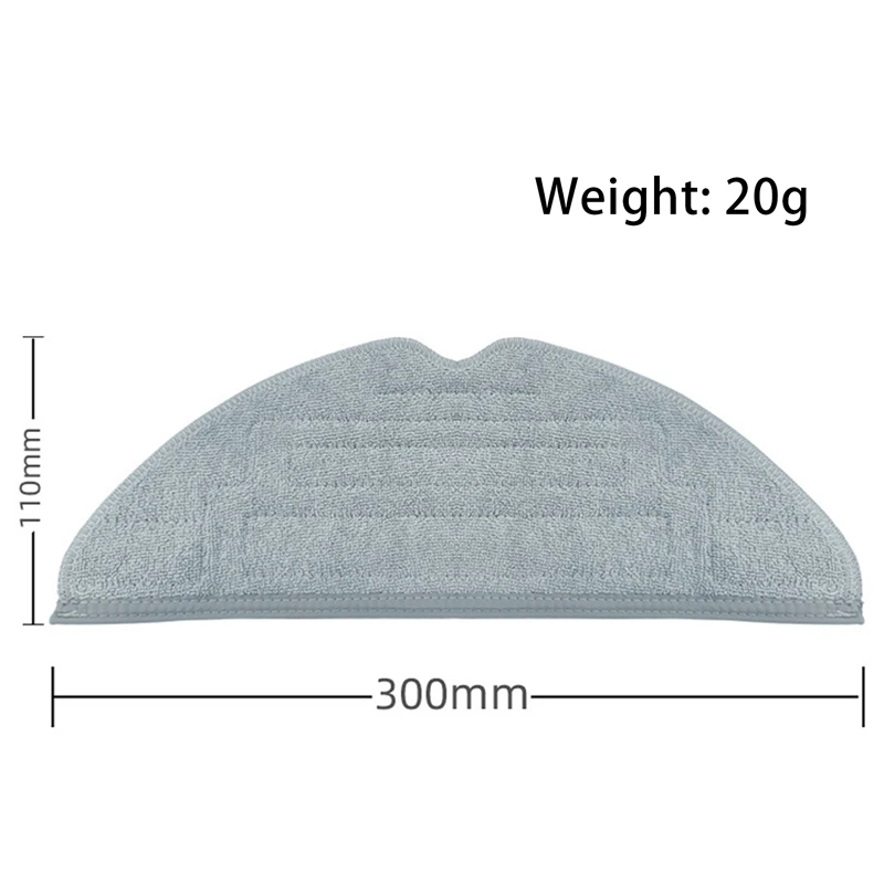 ل Roborock S8 برو الترا/G20 استبدال عالية السرعة تنظيف المتداول فرشاة الجانب فرشاة Hepa تصفية الغبار حقيبة ممسحة