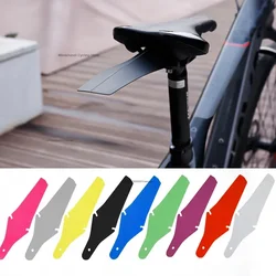 Bicycle Mudguard Rear Fender Road MTB Saddle Mudguard Quick Release Bike Colorful Fender Mud Guard Bicycle Accessories