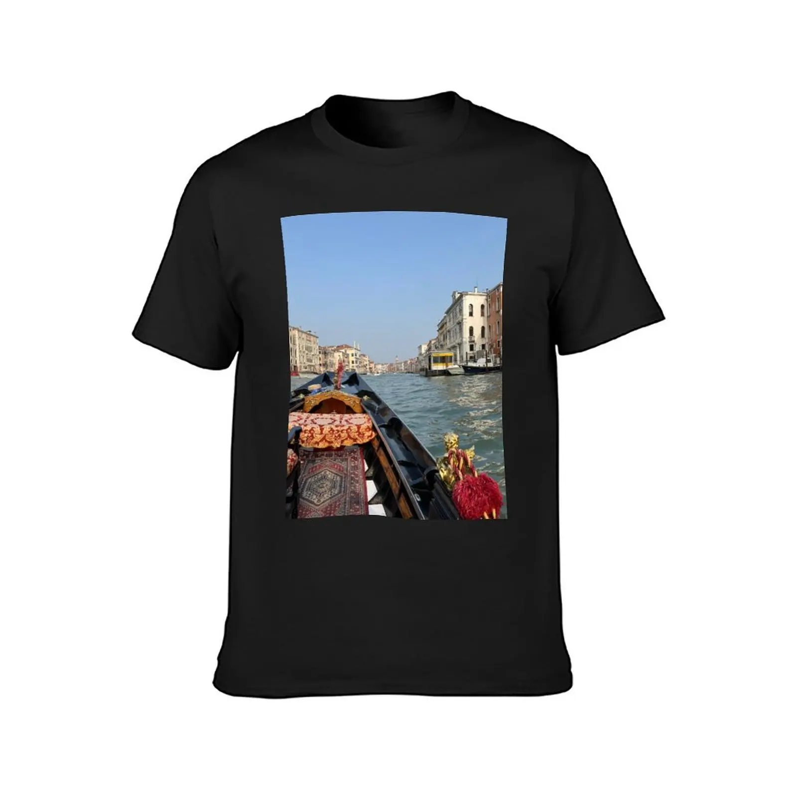 Venezia Gondola Italia T-Shirt vintage clothes customs mens t shirts