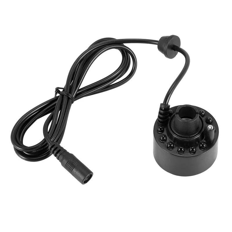 Generador de niebla de ABVG-6X, nebulizadores de fuente interior, humidificador de aire atomizador de máquina de niebla de estanque pequeño para Halloween, Navidad