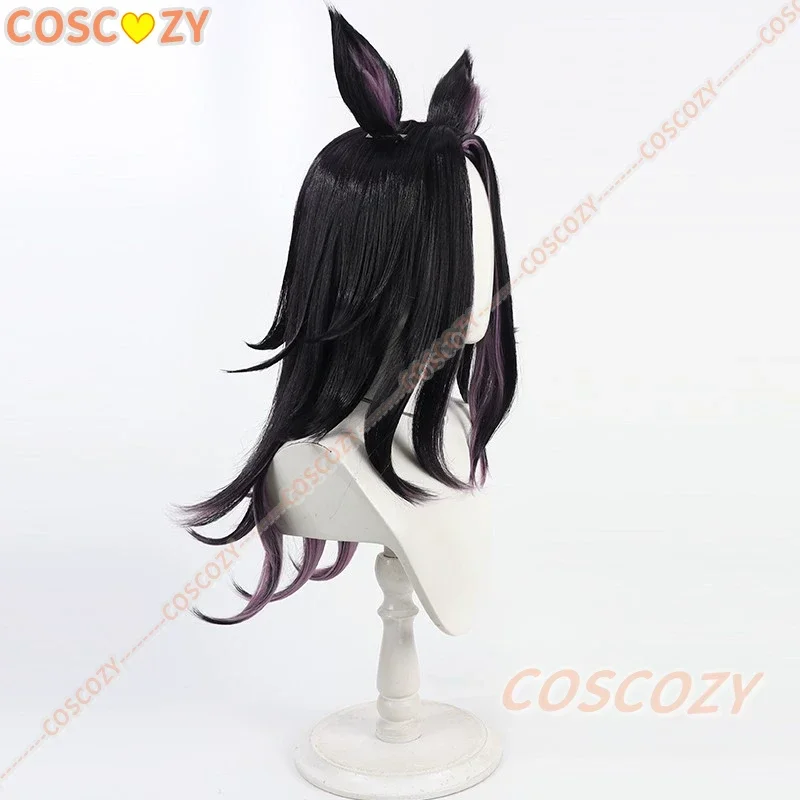 Umamusume Pretty Derby Fenomeno Parrucca Cosplay Code per le orecchie Anime Halloween Party Costume Puntelli Capelli sintetici resistenti al calore da donna
