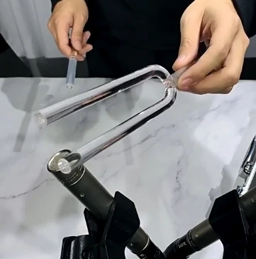 Hooqu 10 มม.16 มม.20 มม.Healing เครื่องดนตรีสมาธิส้อม Chakra Sound Healing คริสตัลควอตซ์ส้อมเสียง