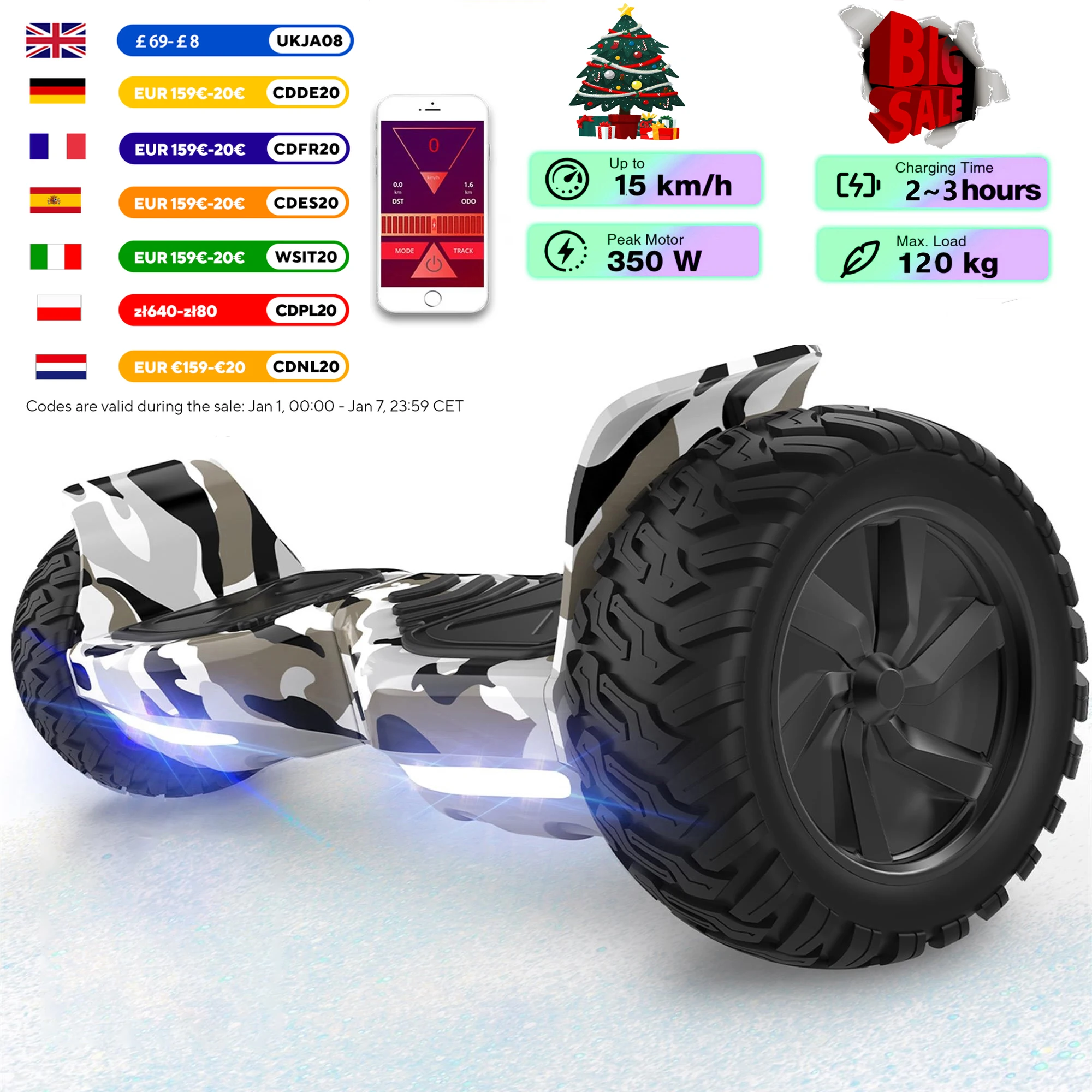 RCB Hoverboard 8.5