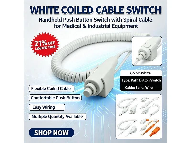 X-ray Machine Hand Brake Switch Exposure Control Switch DR Exposure Hand Brake TPU Cable