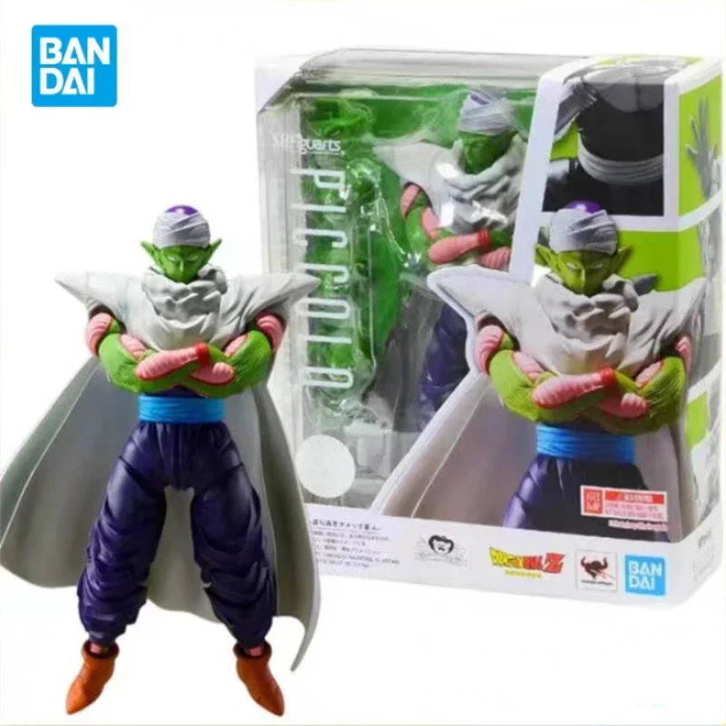 In Stock Bandai Original SHF Dragon Ball PICCOLO THE PROUD NAMEKIAN Anime Action Figure Collectible Model Toys Holiday Gifts