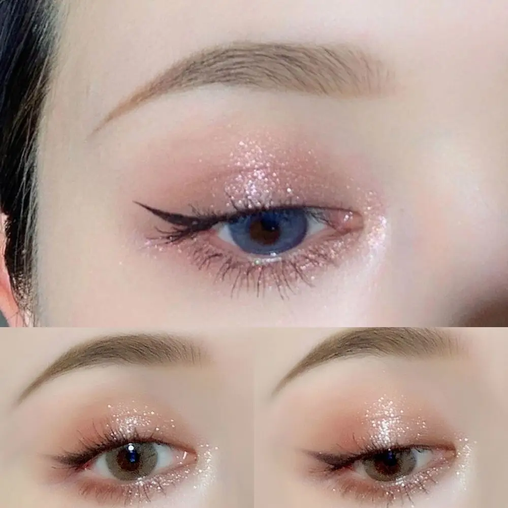 4-color Donut Highlight Tray Delicate Texture Long-lasting Color Bronzers Highlighter Sparkling Glitter Highlighter