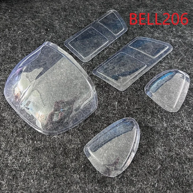 FLYWING Bell206 V3 RC 1:16 Scale Helicopter Motor ESC Servo Main Shaft Gear Rotor Housing Control Arm Set GPS Belt Original