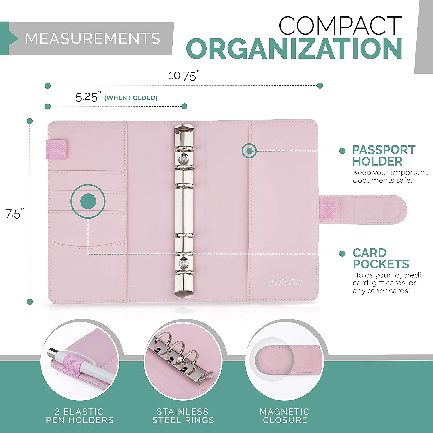 Raccoglitore per sistema di buste per contanti A6, buste per contanti da 12 pezzi per budget, raccoglitore per contanti con buste per denaro per budget in contanti