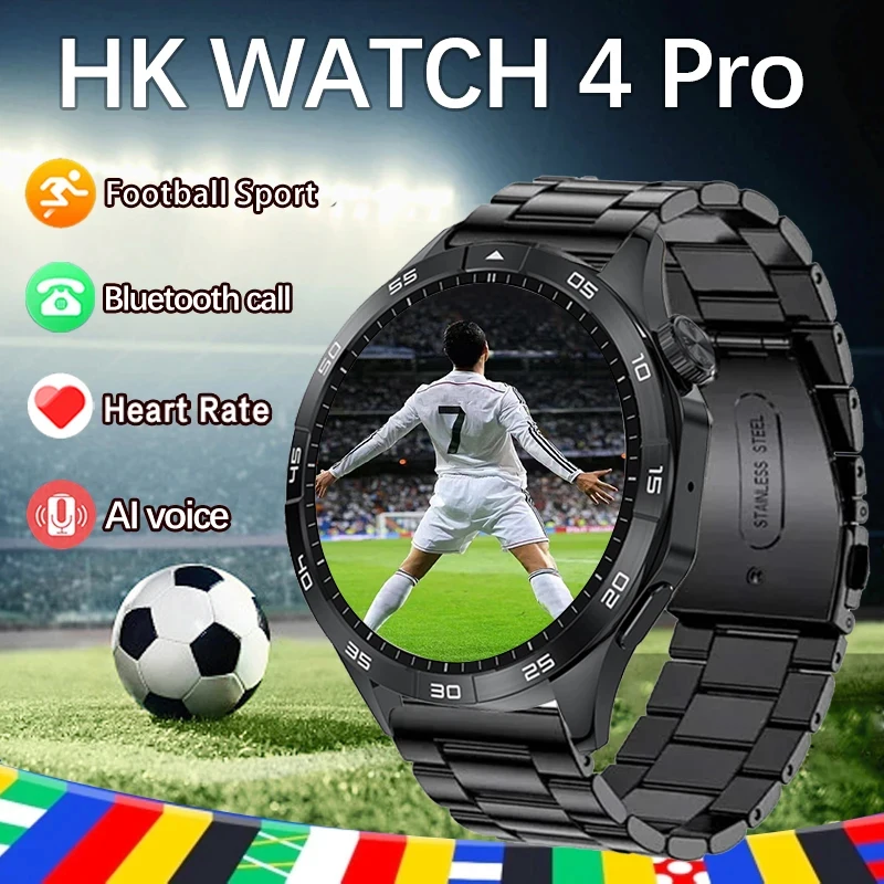 

New For Huawei Watch 4 Smart Watch Men AMOLED 1.43 Inch 466*466 HD Screen Always Display Bluetooth Call Football Sports Watch