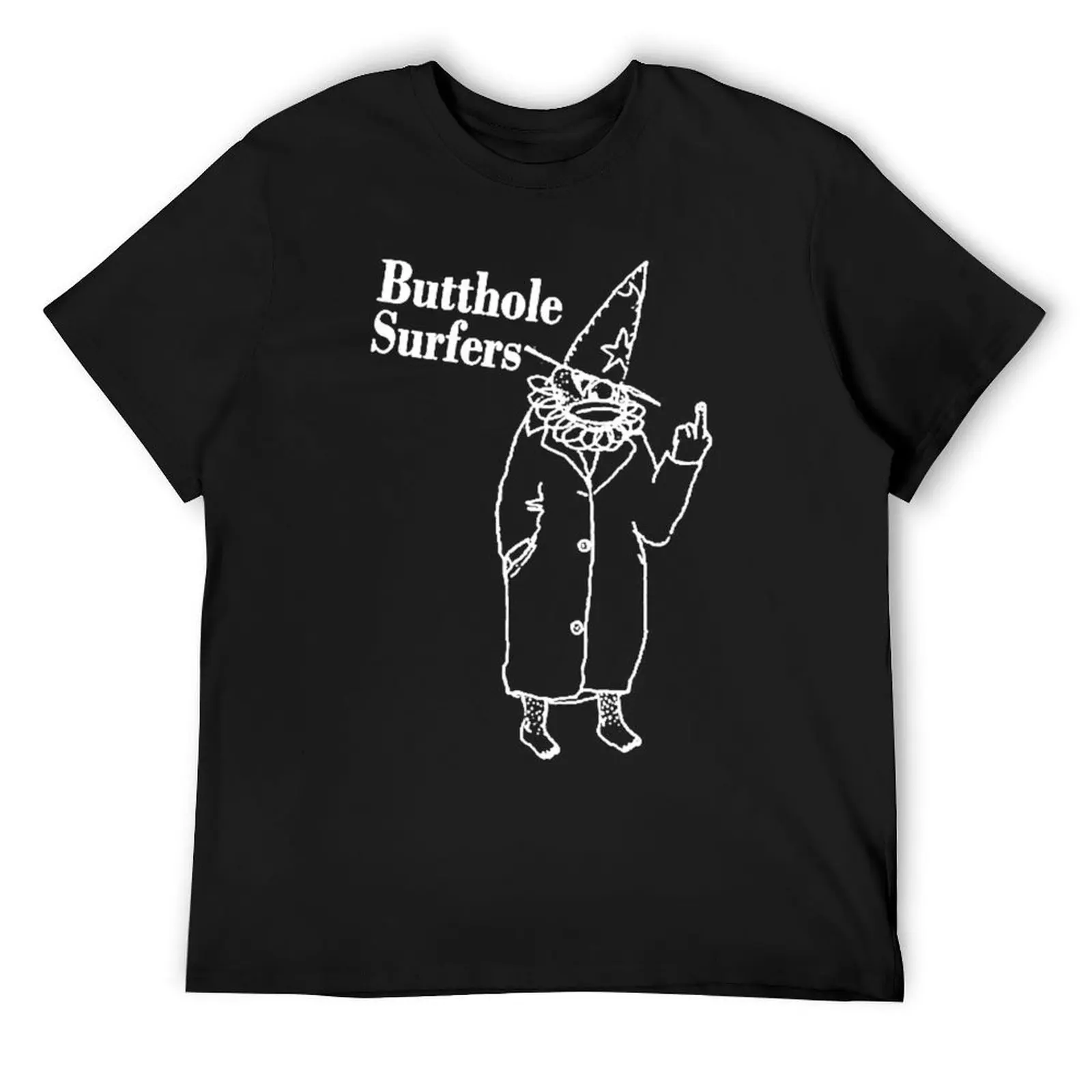 

Butthole Surfers Clown Music Rock - Butthole T-Shirt for a boy street wear tops shirts men graphic