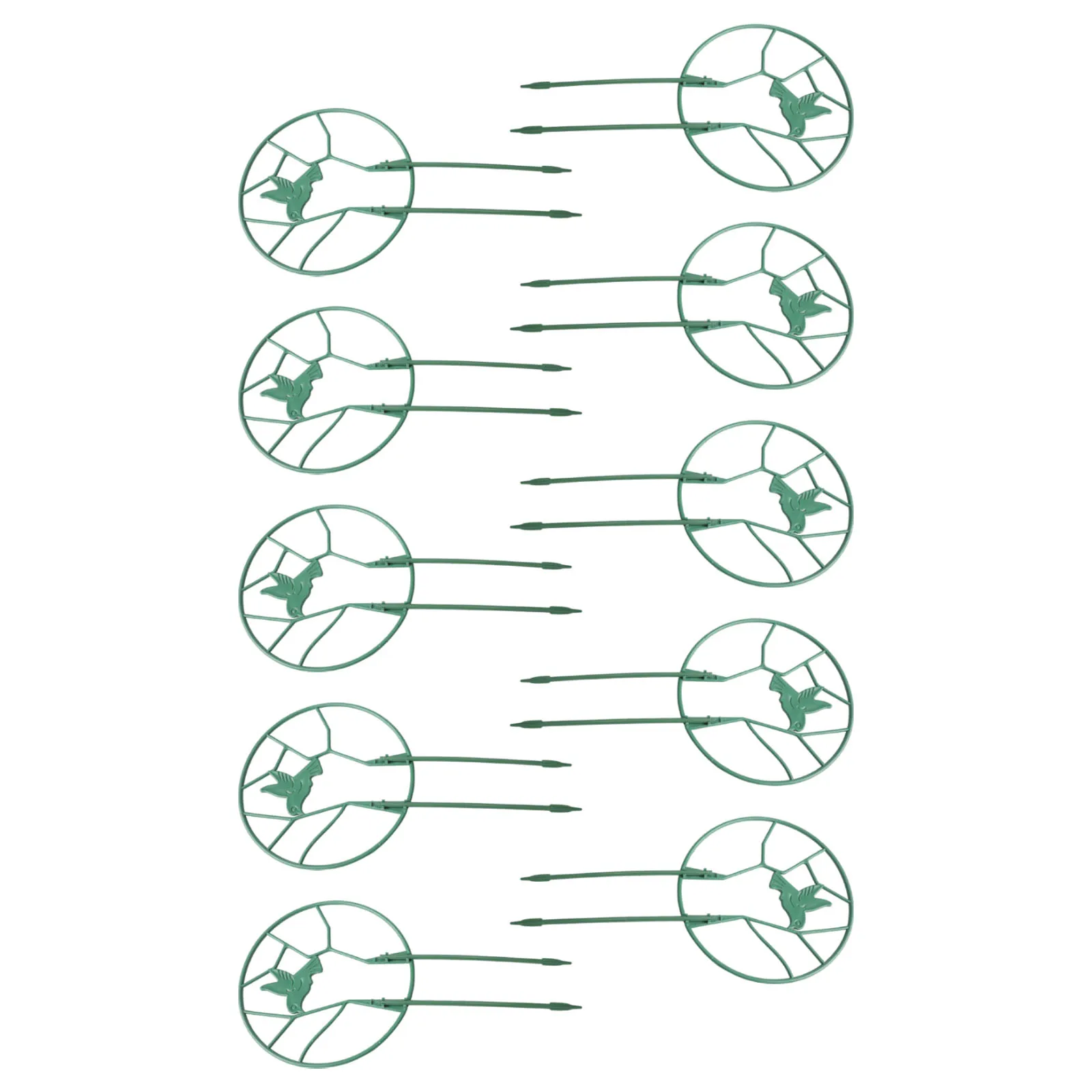 10 Garden Trellises for Climbing Plants Decorative Bird Pattern Support for Various Indoor and Outdoor Gardens