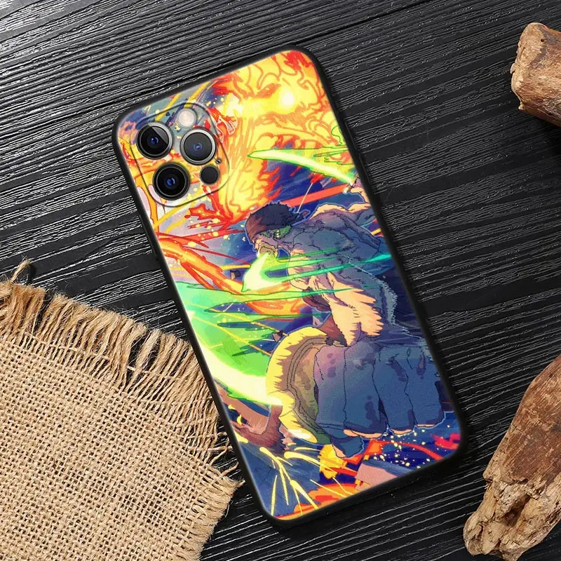 Cartoon Shanks Luffy Zoro Funda For iphone 17 Case For iPhone 16 15 11 12 13 Mini 17 Pro Max 16 Plus 17E 16E Air Case Soft Cover view 6
