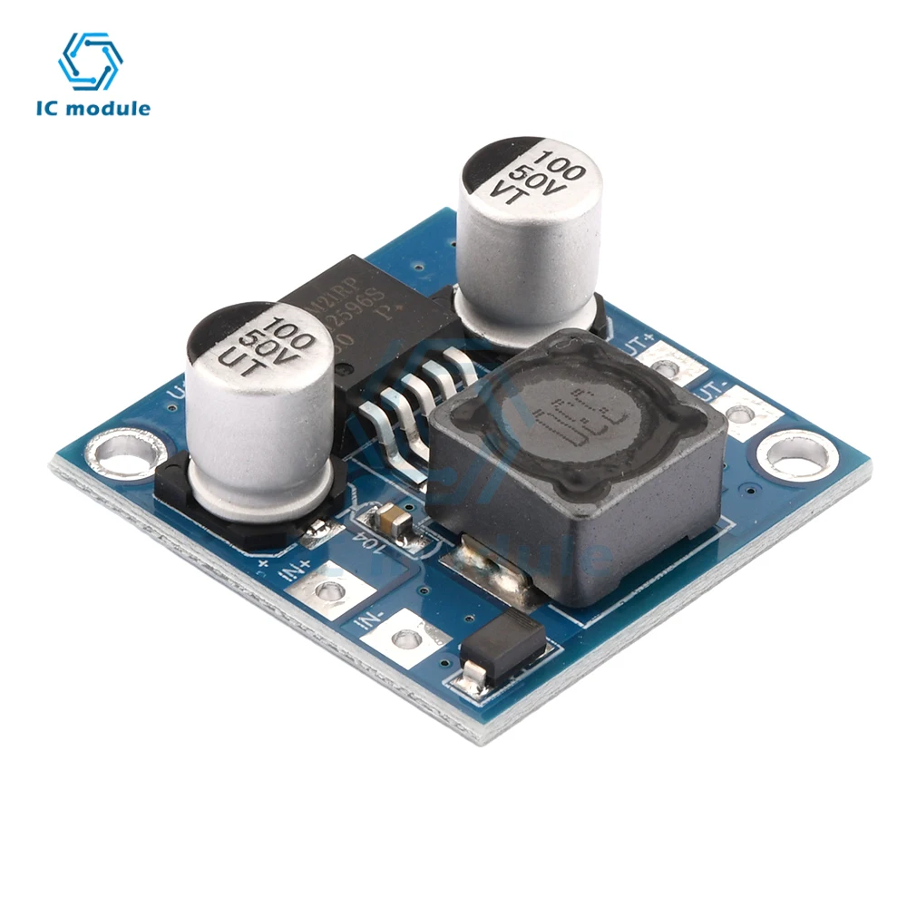 DC-DC Step Down Volt Regulator Input 7-40V Output 5V Buck Converter Electronic Voltage Stabilizer Power Supply Module