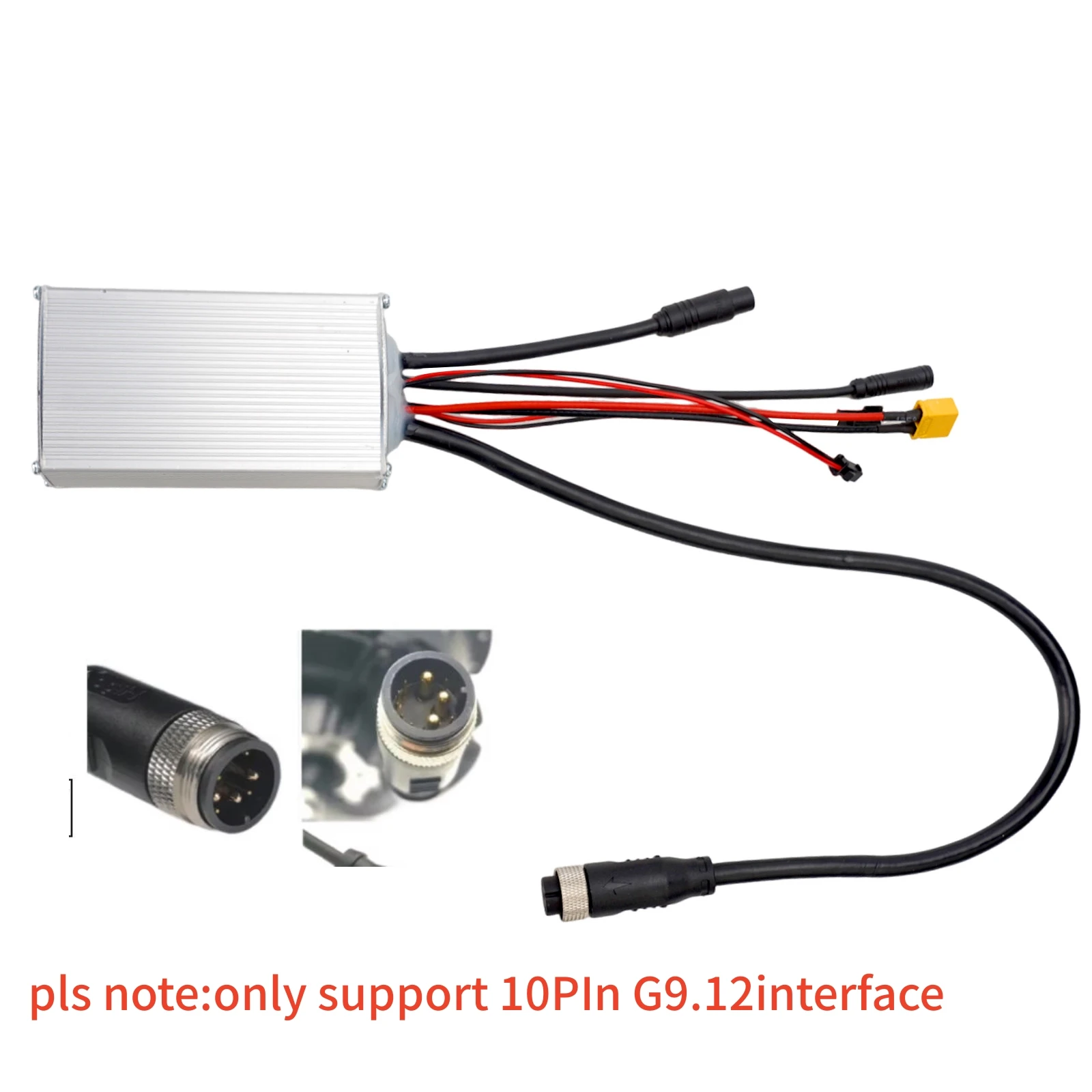 

Motor Controller for bafang G062 For H550 48V 30A Silver Series Hub Motor UART G9 12 10pin Interface Replacement