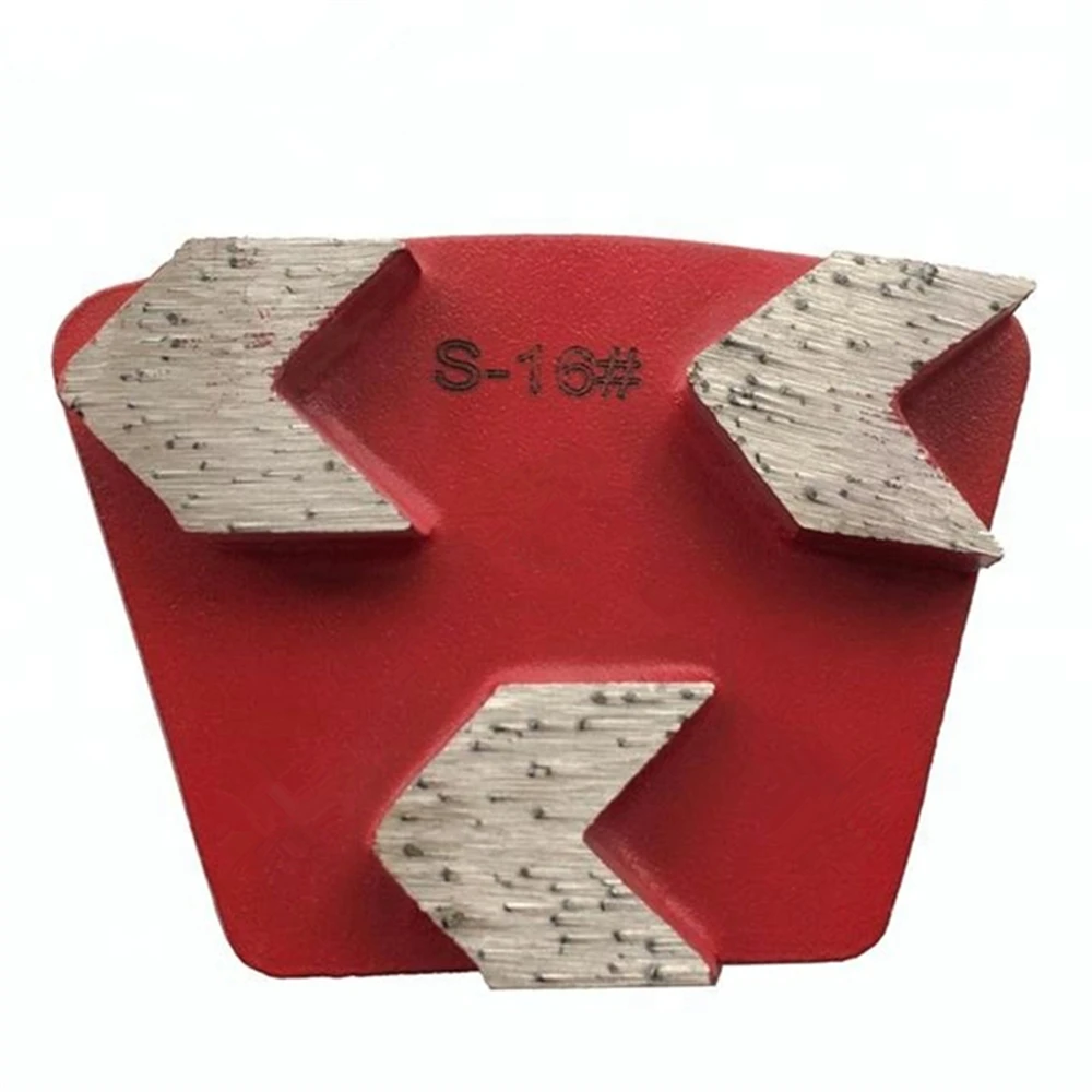 STI04 High Sharpness STI Concrete Grinding Tools Metal Bond Husqvarna Two Pins Redi Lock Grinding Pads for Concrete Grinder