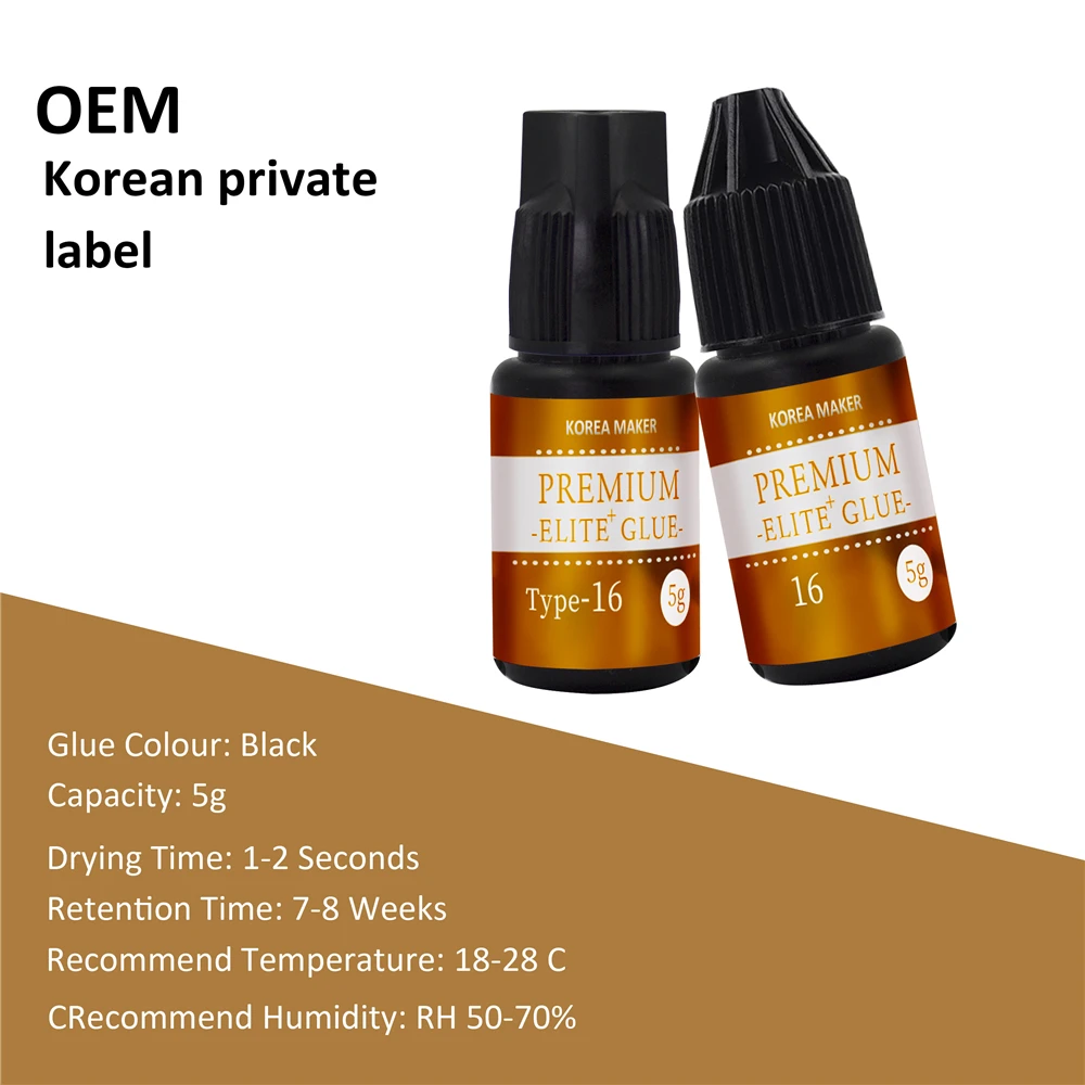 Korean Elite glue false eyelashes Eyelash Glue Eyelash Extension Cola Elite Hs 16 Lash glue