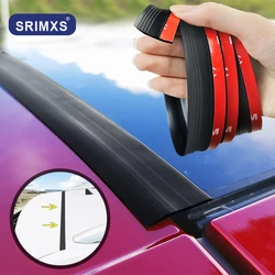 1m Car Rubber Sealing Strip Auto Trunk Lid Gap Seal Strip for Suv Hatchback Upper Edge Automotive Dustproof Sealant Accessories