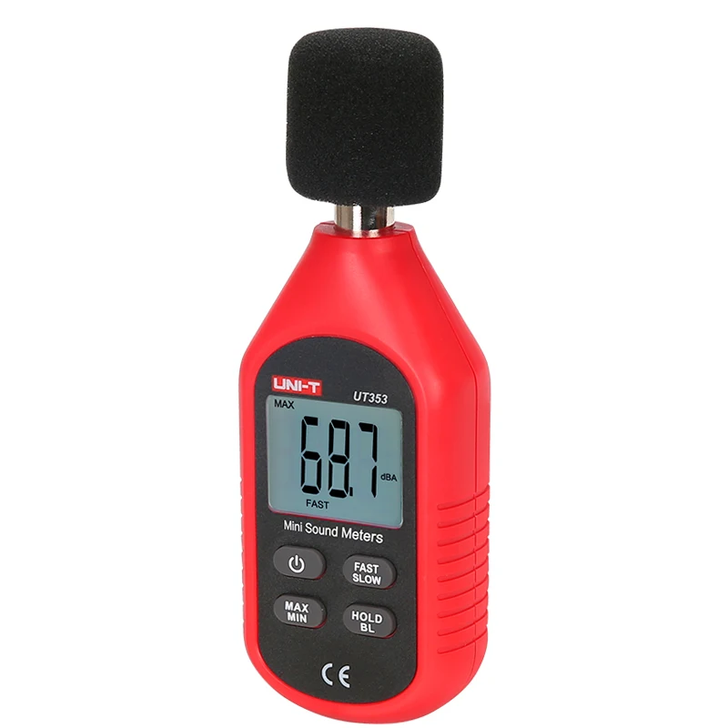 High Accuracy Wide Range 30dB-130dB UNI-T UT353 Digital Noise Tester Detector with Adjustable Sampling Rate