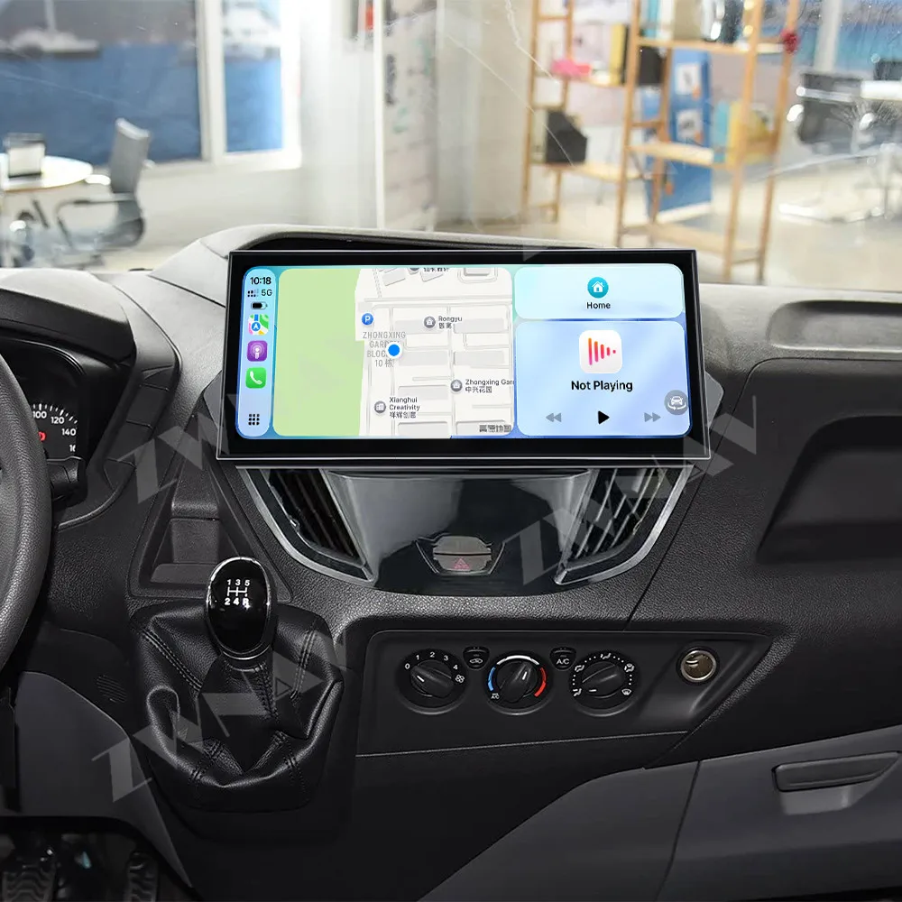 15.8 inch Carplay Android 14 For Ford Tourneo Custom/Transit 2016-2022 Car Radio GPS Navigation Automotive Multimedia Head Unit