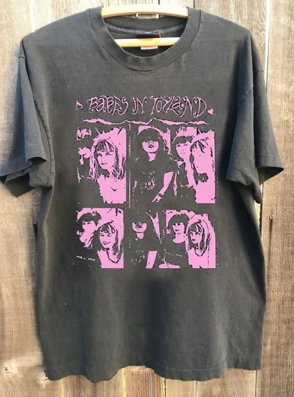 Jack Off Jill Band Rock Album Dark Grey Cotton Neutral T-shirt Music Fans Short Sleeve