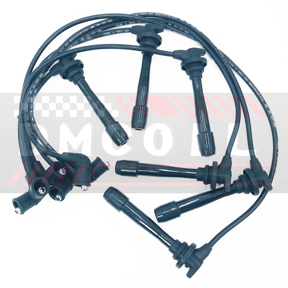 Conjunto de cabos de ignição para Hyundai Sonata IV Trajet Tucson Kia Magentis Sportage II 2.7 V6 G6BA G6BV G6BA-Y 1998-2010 27501-37C10