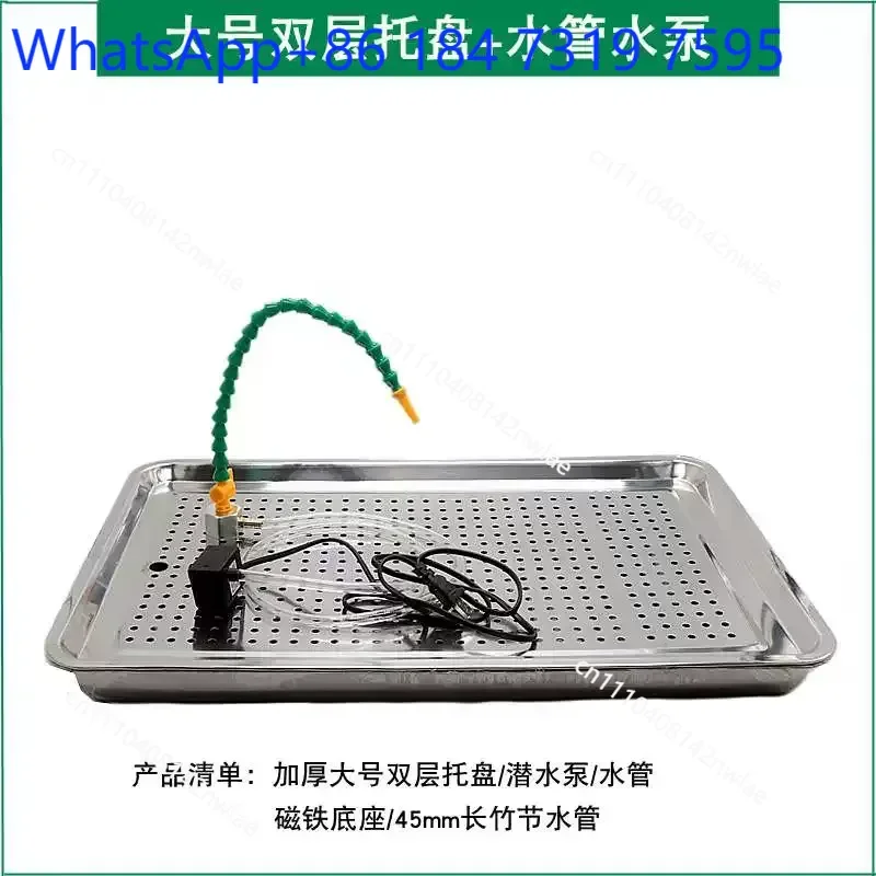 Jade Carving Water Circulation Drip Device Workbench Jadeite Processing Grinding Engraving Tool