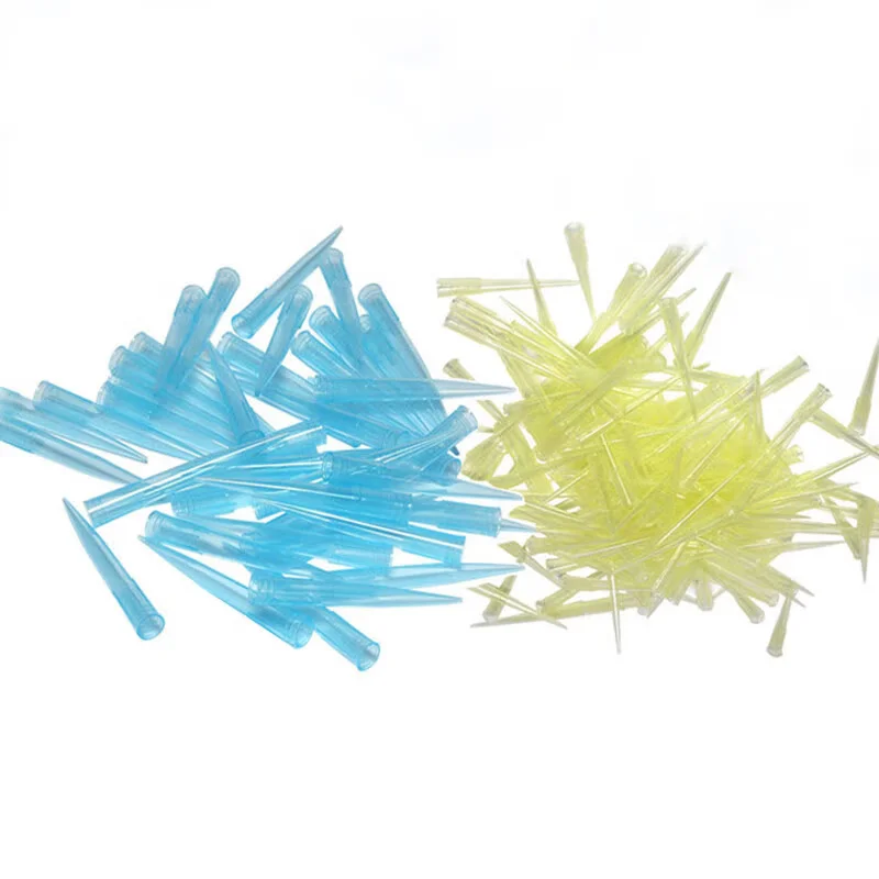 Lab Liquid Pipette Pipettor Tips Lab PP Plastic Pipette Tips For Microbiological Test Pipettor Tips/ Disposable Pipette Tip