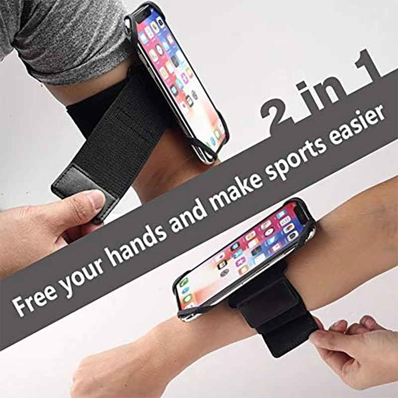 

Running Armband 360°Rotatable For iPhone 16/15/14/13/Pro Fits All 4-6.7 Inch Smartphones Phone Armband for Running Hiking Biking