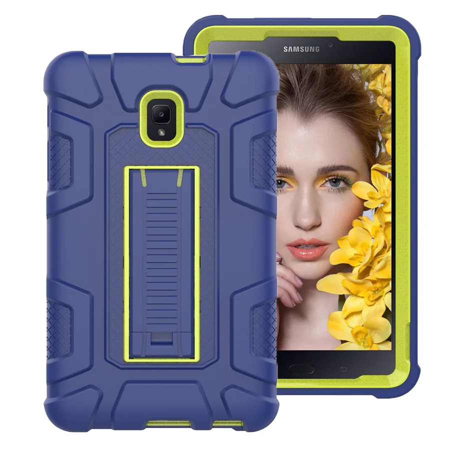 New Silicon Kid Shockproof Shell Armor Case for Samsung Galaxy Tab A 8.0 2017 T380 T385 SM-T380 SM-T385 tablet case+Film+Pen