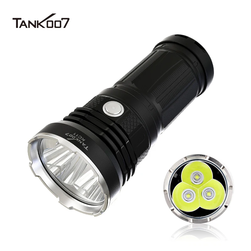 High Power LED Flashlight Super Bright LED Spotlight Long Range Torch Emergency Outdoor