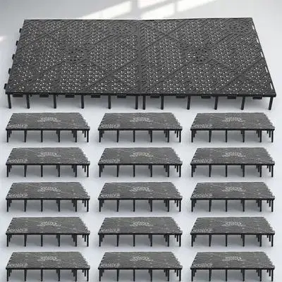 

20Pcs Tank Bottom Filter Plate PVC Splicing Grid Fish Aquarium Permeable Breeding Large Fish Tray Filter Plate