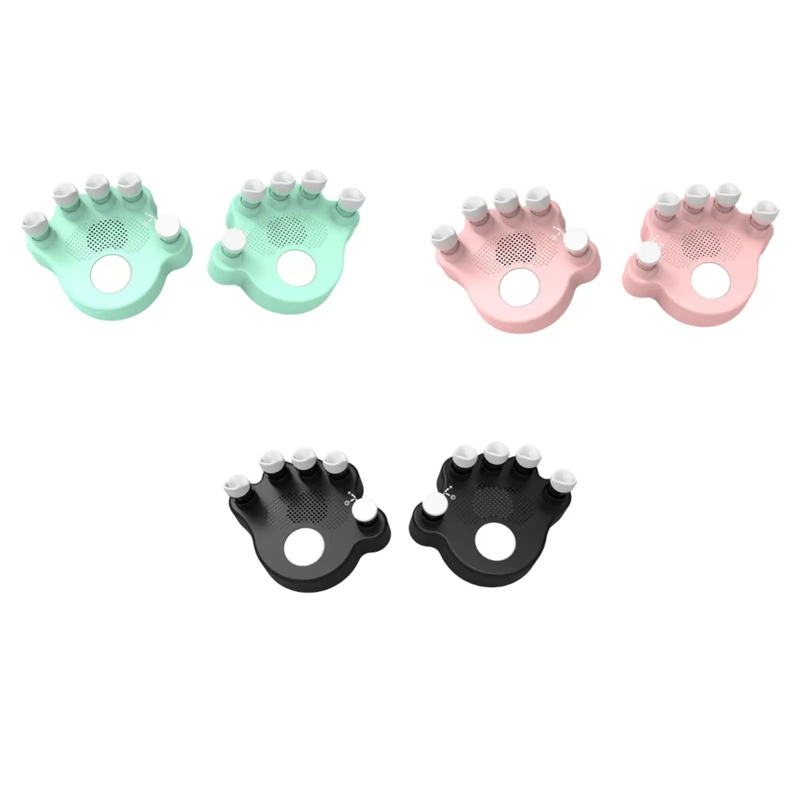 Finger Exerciser Training Strength Corrector Silicone Keyboard Dual Speaker Hand Grip Trainer for Piano Guitar Beginners