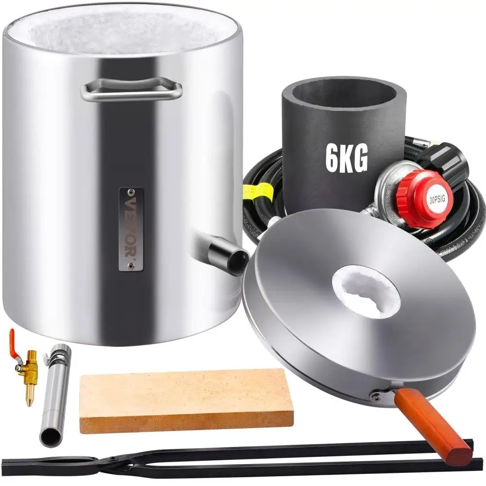

6KG Propane Melting Furnace Kit Stainless Steel 2700F
