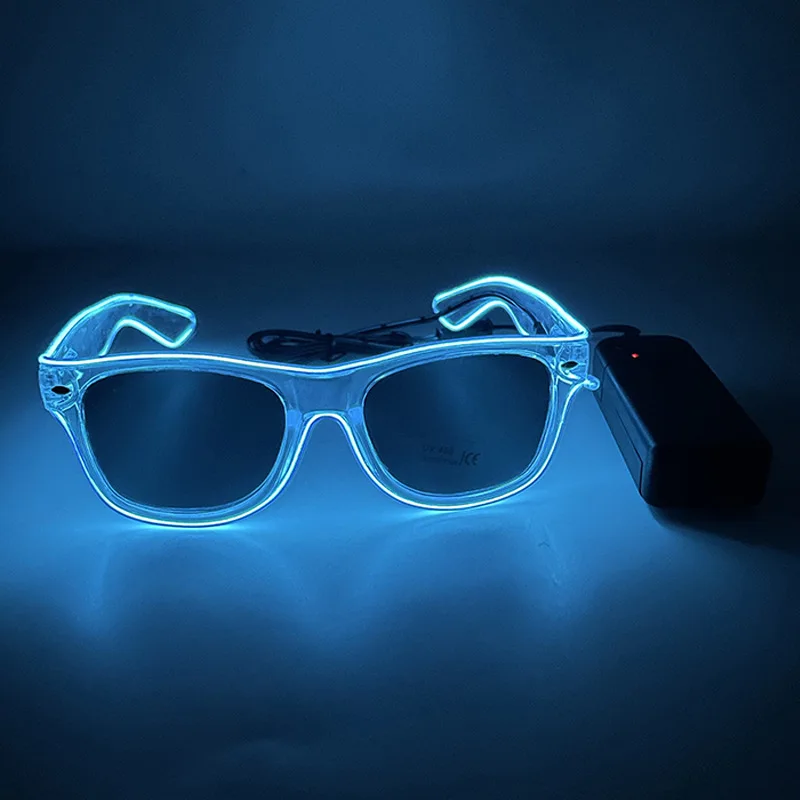 NEW Led Glasses Lights Rave Parties Glowing Glasses with Led Light Up Glasses Led Sunglasses Wedding Party Accessories SG05