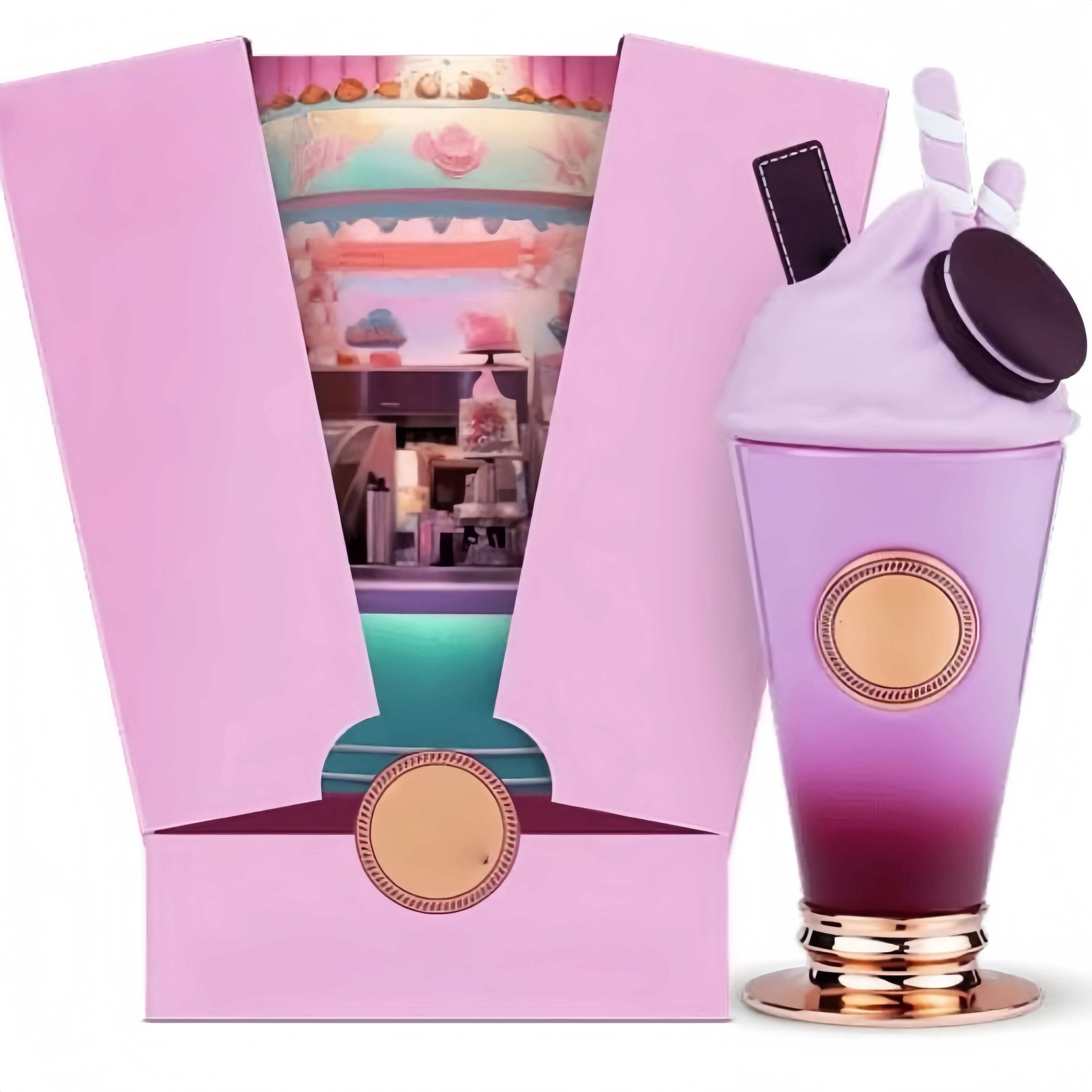 Long-lasting fragrance for women, fruity, floral, and musky scent, 3.4 oz/100 ml.