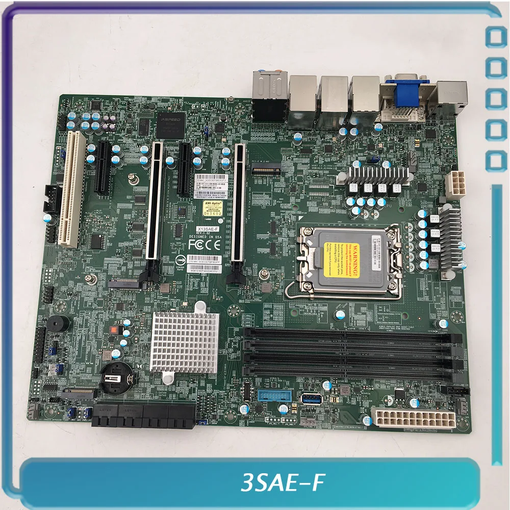 

Материнская плата для серверов Supermicro для X13SAE-F i3/i5/i7/i9 125W W680 DDR5 хорошего качества