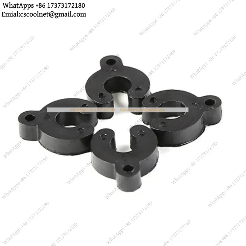 YX2 Rubber Track Roller Wheels — Small Sliding Gate Door Pulley Replacement Accessories Set