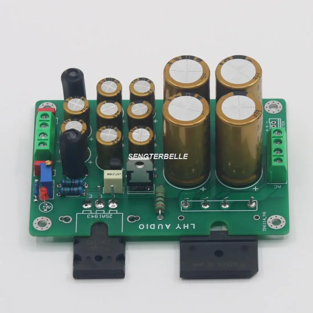 

Плата линейного источника питания HiFi с двойным напряжением DC5V-DC24V, малошумящий блок питания для аудиоустройства