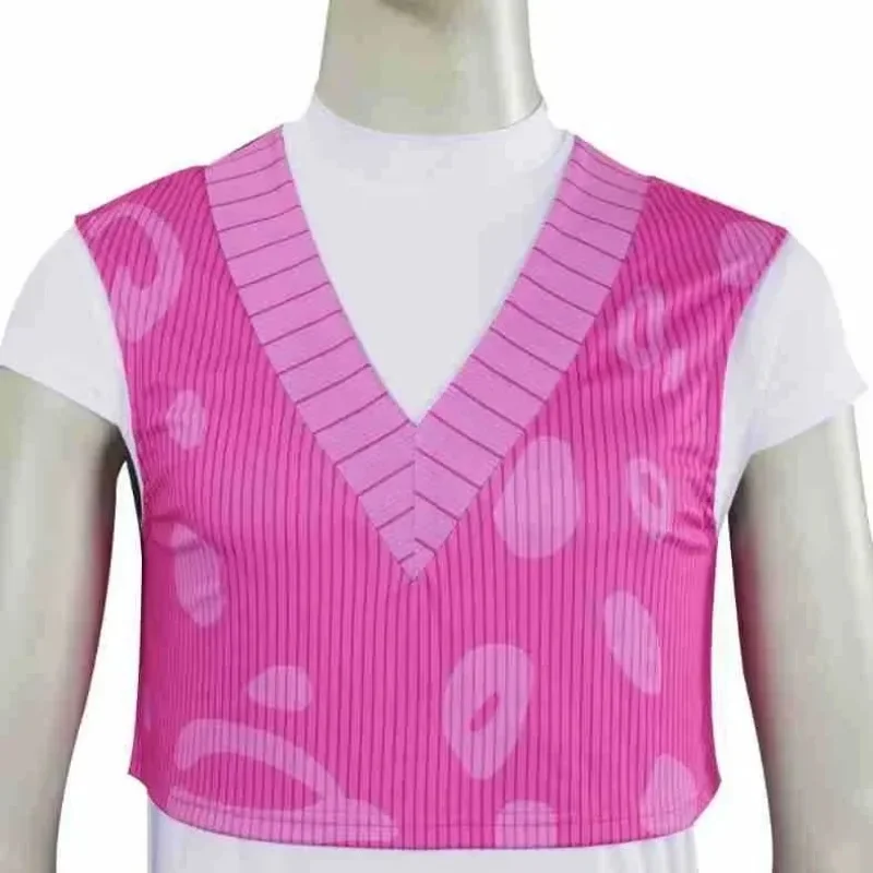 KPop Demon Hunters Saja Boys disfraz de Cosplay misterioso Top pantalones peluca conjunto adultos niños Halloween carnaval fiesta trajes de juego de rol