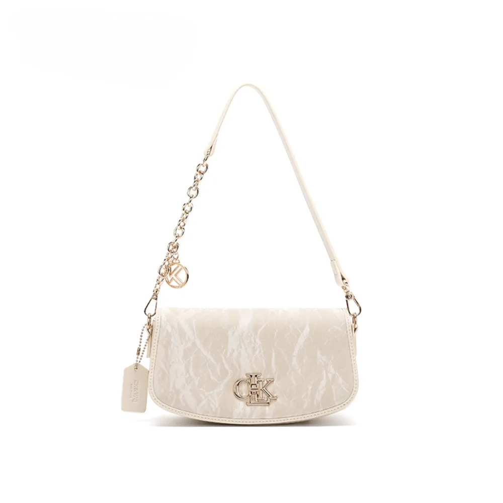 

Новинка Весна-Лето 2026: Простая шифоновая сумка CK&WQ/Стильная модная сумка через плечо/кроссбоди на одно плечо