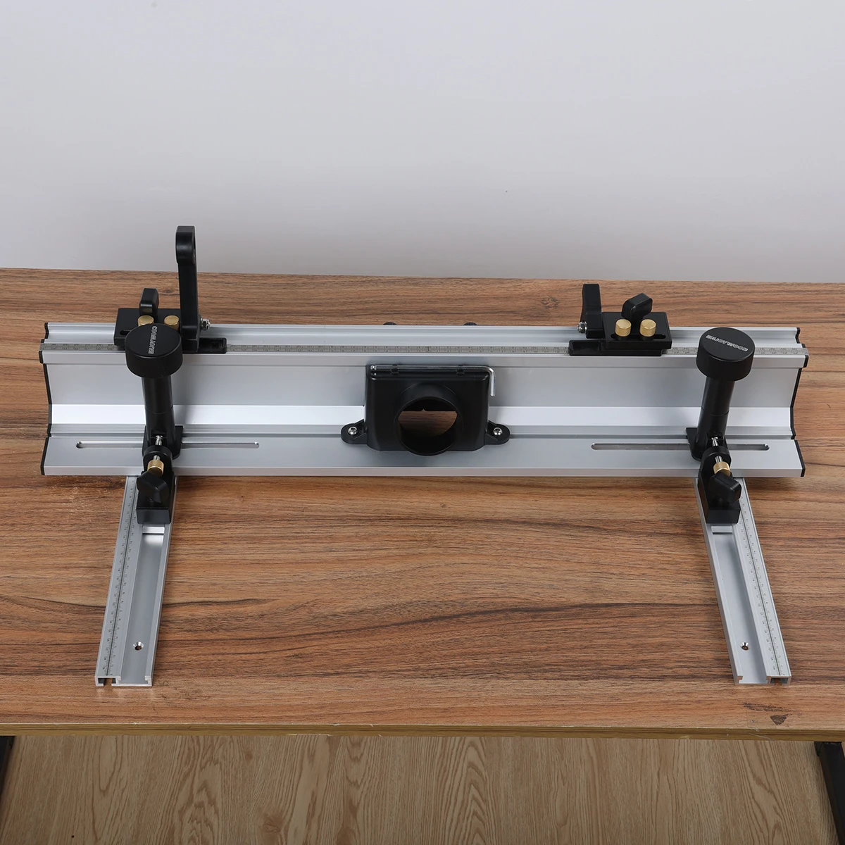 

700mm Woodworking Router Table Fence with 300mm T-track Aluminium Alloy Profile Fence for Flip Modification Engraving Machine