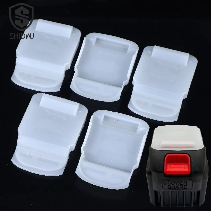 1/3/5Pcs Power Tool Cap Sheath Shield Case For 14.4V 18V BL1430 BL1830 BL1840 BL1850 BL1860 Lithium Battery Holder Dust Cover