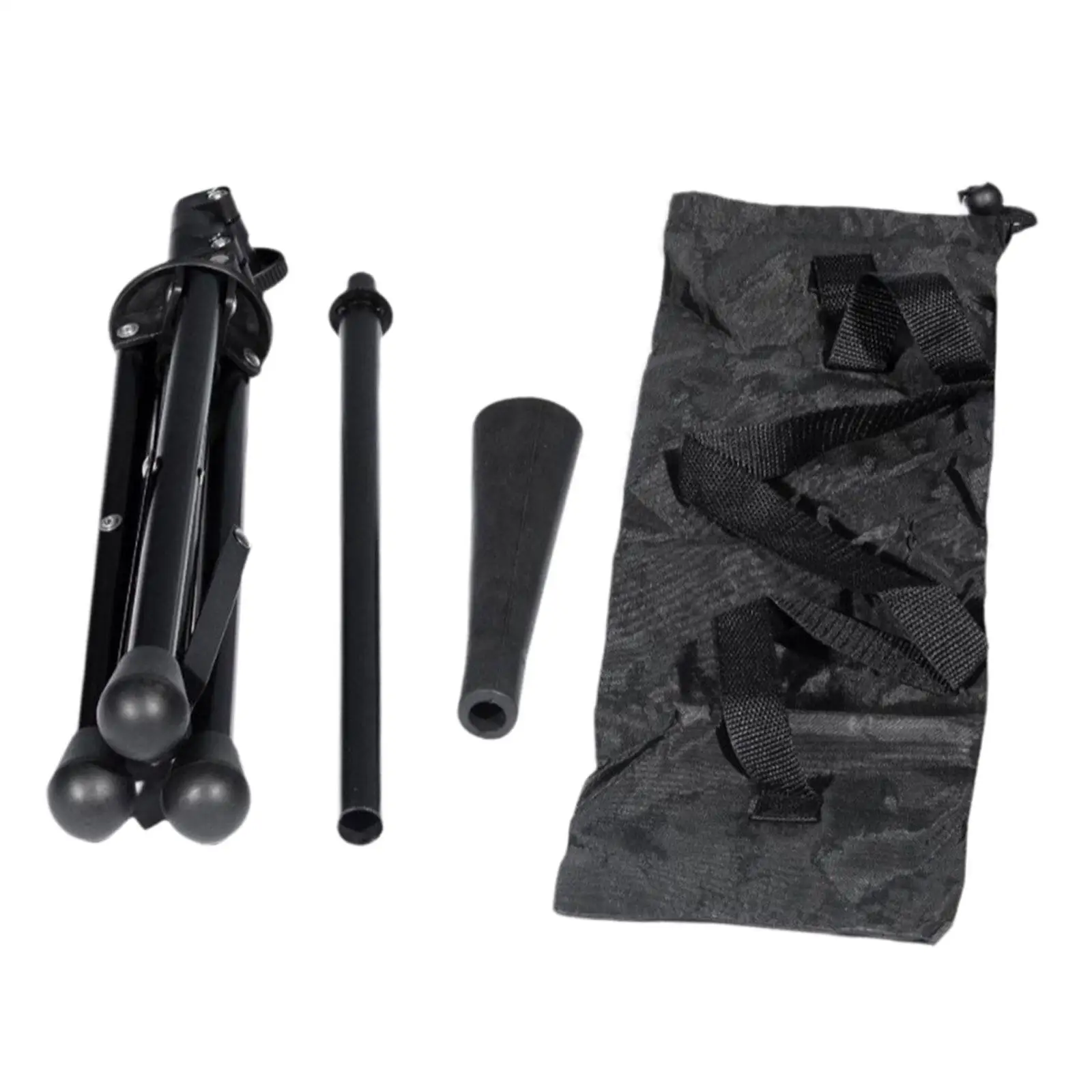Baseball Batting Tee Tripod Stand with Carrying Bag Baseball Batting Trainer Teeball Hitting Tee for Kids Adults Players