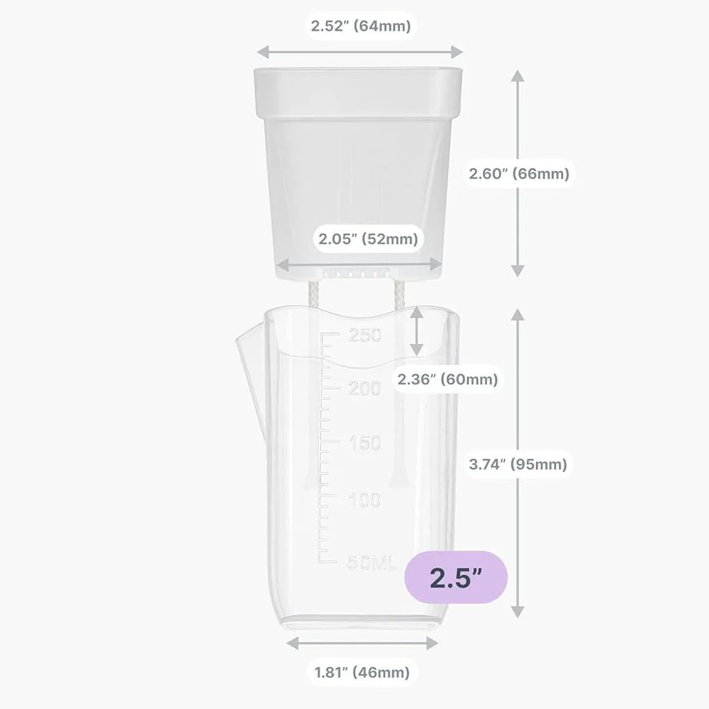16/32 Pack Self-Watering Planters – Transparent Hydroponic Pots with Water Level Indicator, Inner Net Basket Plant Labels TMZ view 6