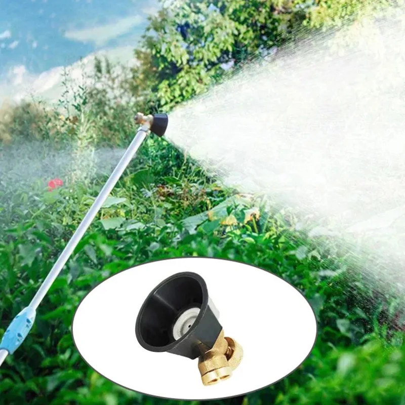 

High pressure Pesticide Sprayer Nozzle Watering Adjustable Irrigation Air Vortex Nozzle Agricultural Gardening Pest Control