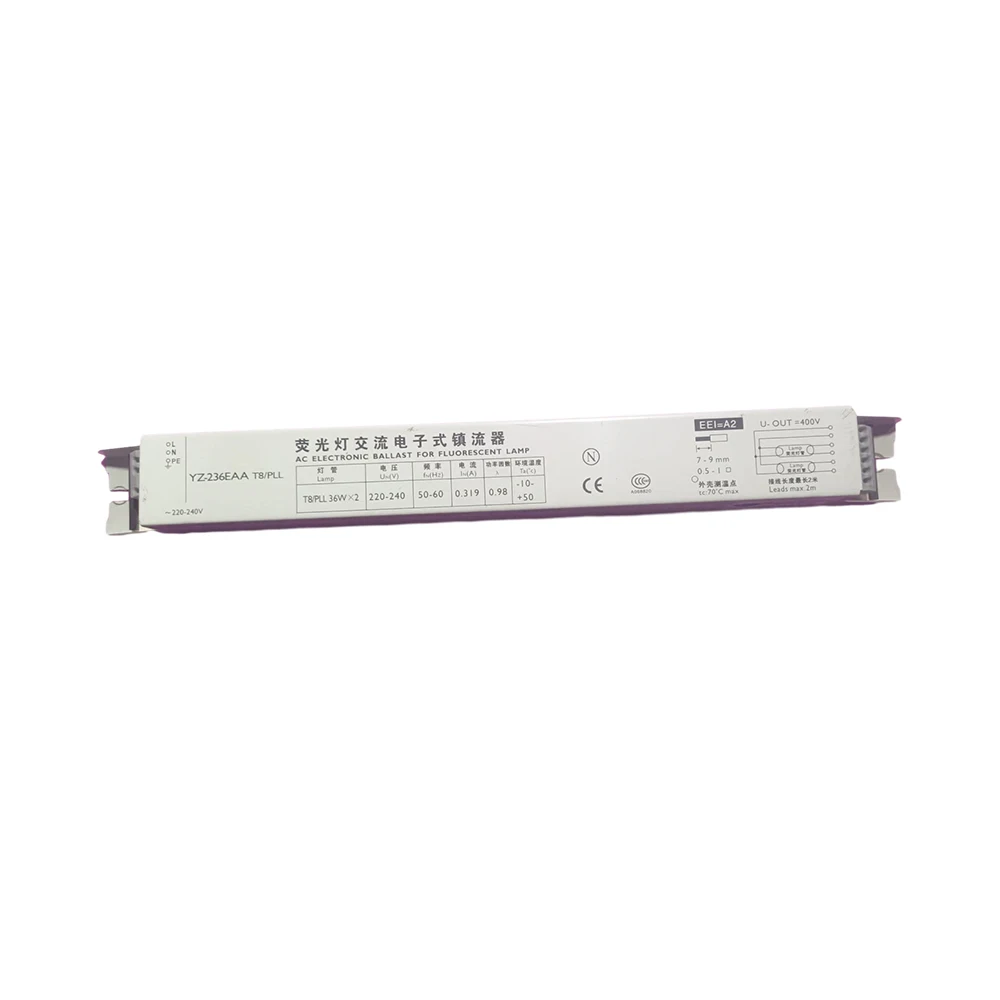 YZ-114EAA YZ-136EAA YZ-214EAA YZ-218EAA YZ-236EAA Fluorescent Lamp Electronic Ballast For Philips 3AAA