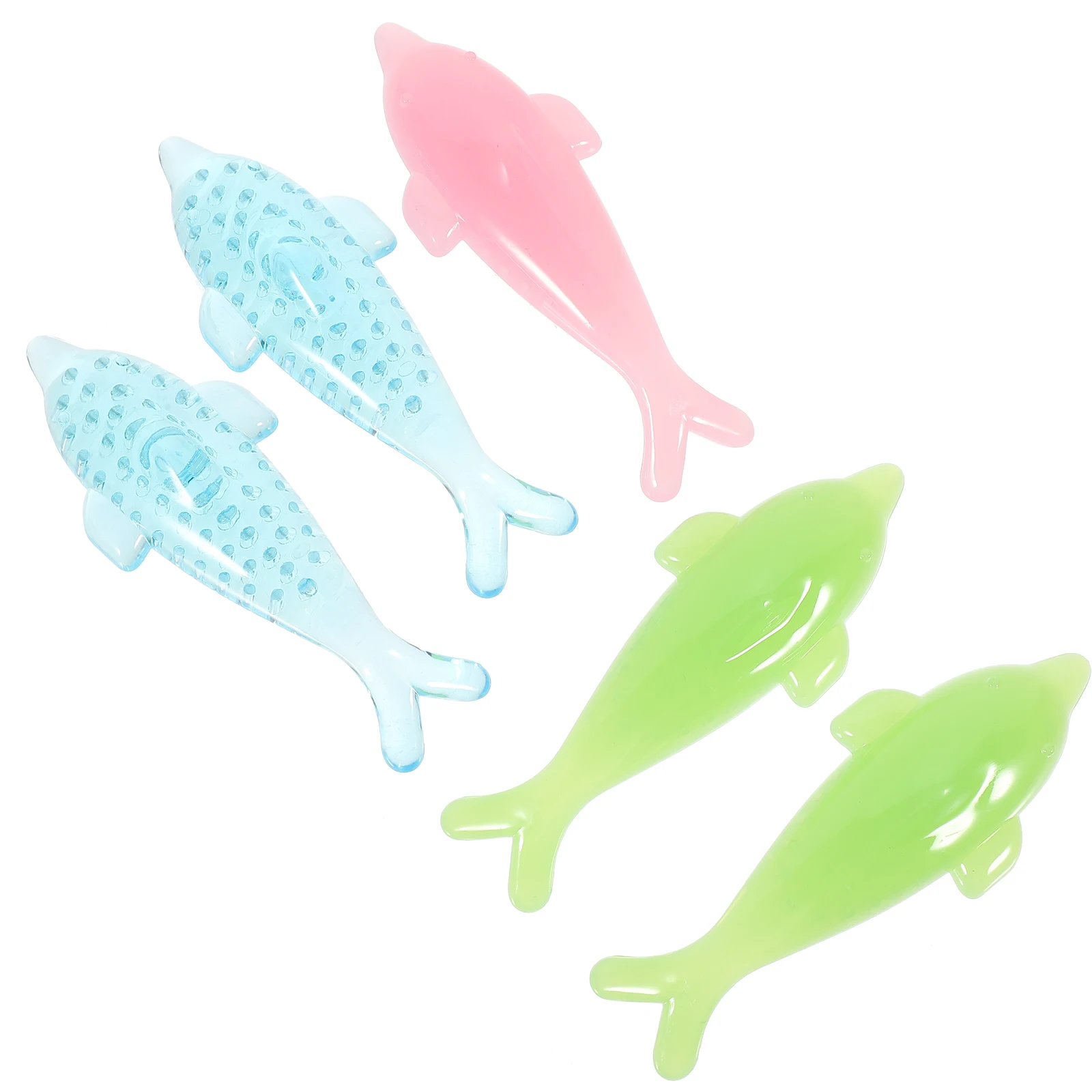 

5Pcs Scrub Brush Creative Animal Design High Quality Plastic Nail Cleaner Portable Compact for Daily Manicure Maintenance